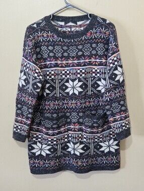 Fair Isle Sweater With Pockets